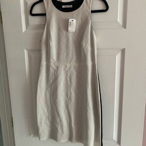 Bailey 44 Black and White Patterned Mini Dress